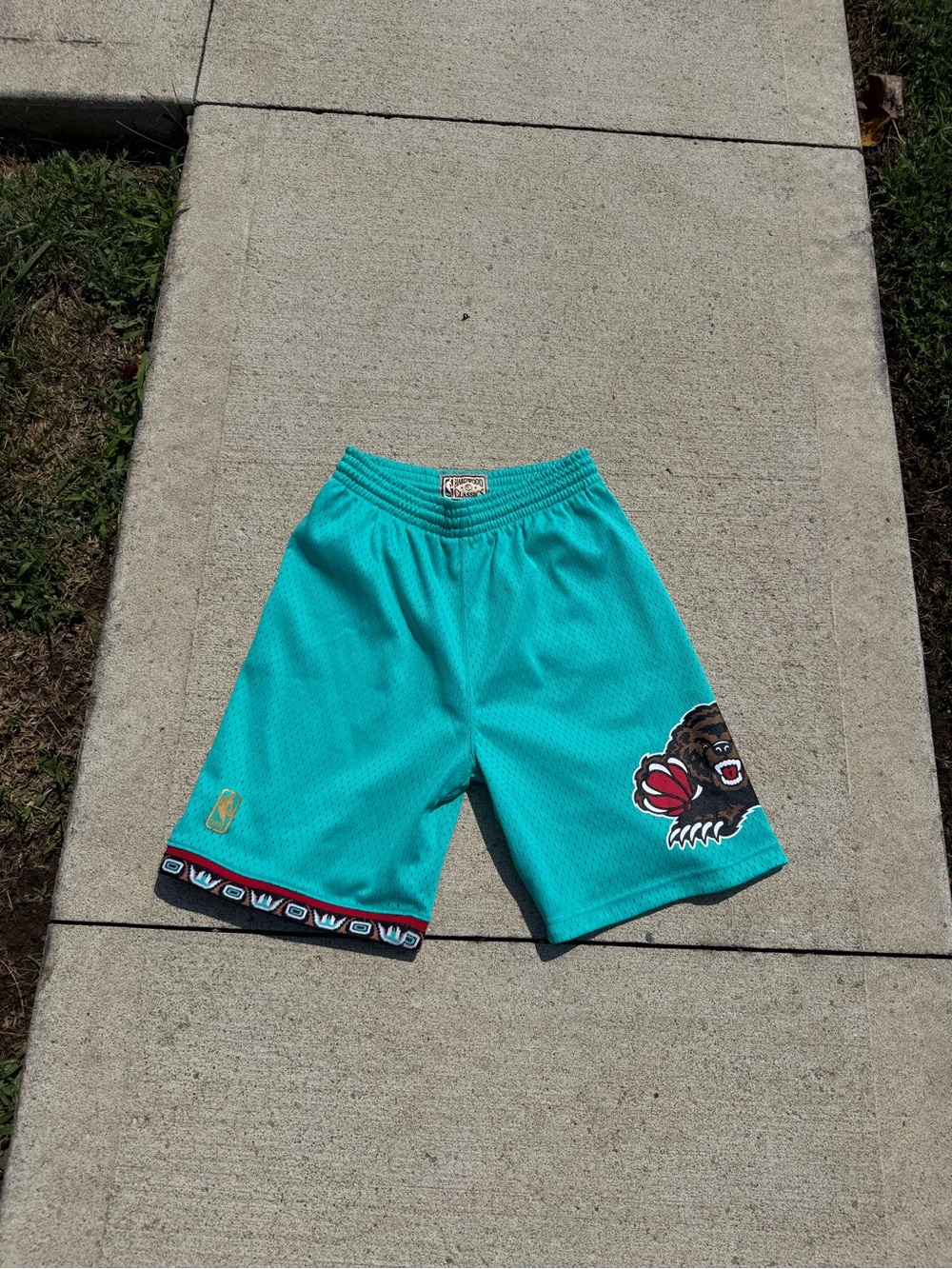 Mitchell & Ness, NBA Hardwood Memphis Grizzlies Basketball Shorts